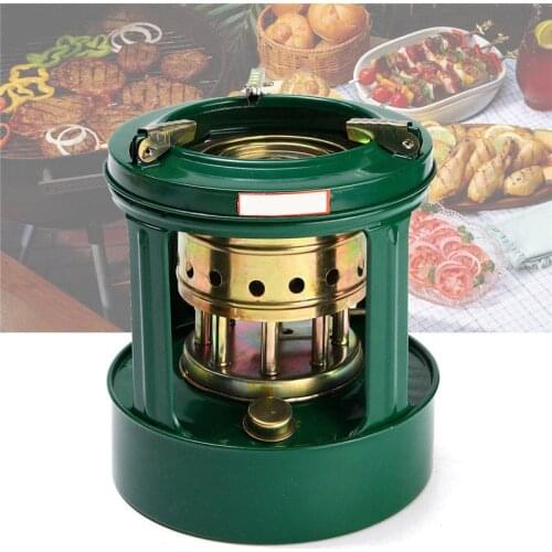 Universal Mini Handy Outdoor 8 Wicks Kerosene Stove Burn Camping Oil Heaters