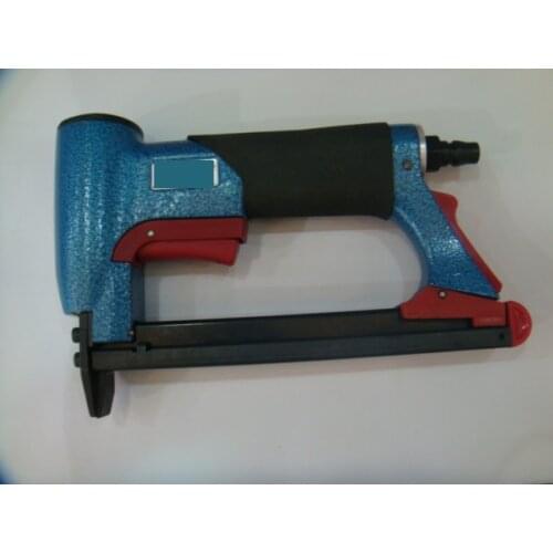1/2 Inch Pneumatic Air Stapler Nailer Fine Stapler Tool For Furniture Blue Nailer Tool 4-16Mm Woodworking Pneumatic Air Power