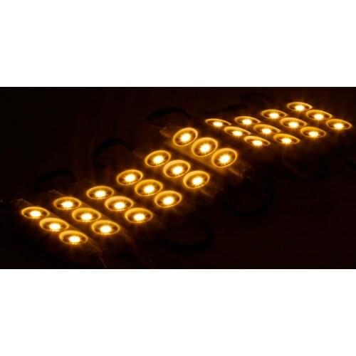 1.5 M 10 Row + Dimmer + Adapter 5050 Mirror Lamp Warm White EU/US/UK/AU Type 7.2W Indoor Bathroom Wall LED Lights