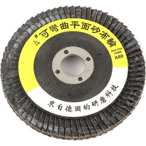 1PC 4"Flap Discs Grinding Wheels Angle Grinder Sanding Discs Abrasive Tool with 80 Grit