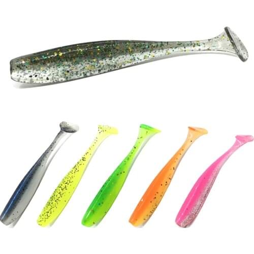 3@# 10pcs Soft Lures Silicone Bait 5.5cm Goods For Fishing Sea Fishing Pva Swimbait Wobblers Artificial Tackle