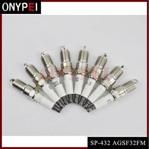 4-8PCS SP-432 SP432 AGSF32FM Platinum Spark Plug For Ford Contour Mercury Lincoln Explorer F250 Ranger Town AGSF 32FM SP 432