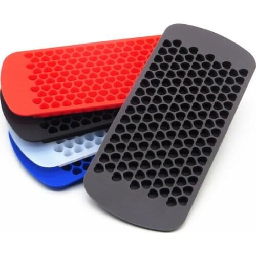 60pcs 150 Mini Hearts Silicone Ice Cube Tray Small Ice Mold Maker Ice Form Silicone Chocolate Mold Jelly Mold Love Kitchen