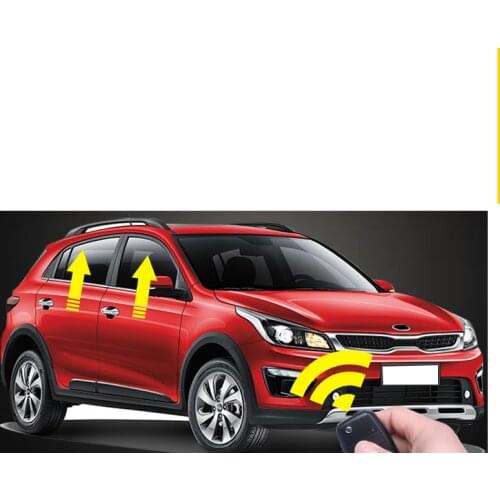 Lsrtw2017 Car Multifunctional Remote Control Window Lifter for Kia Rio X Line Kx Cross K2 Rio Interior Mouldings Accessories