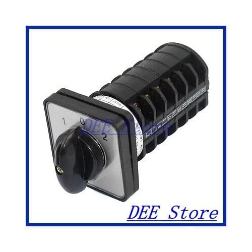 Latching Three Position AC 660V 10A Cam Combination Changeover Switch Cdbrw