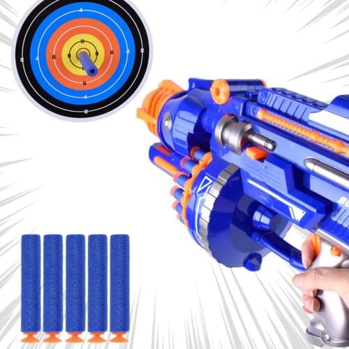 Childrens Electric Soft Bullet Gun With Target Pistol Blocking Gun Toy Boy Toy Childrens Safe Electric Toy