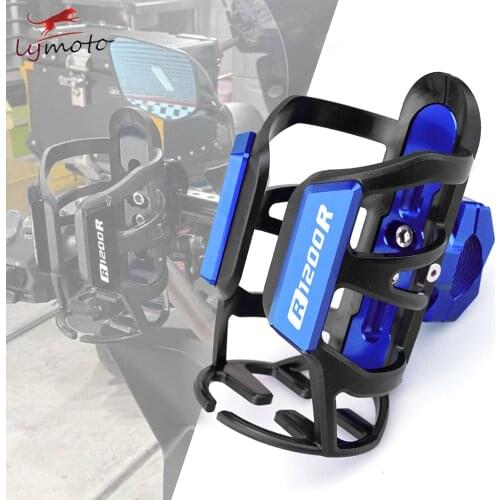 For BMW R1200R R1250RT R1200RT R1250 R1200 1250 1200 R RT Motorcycle Accessories Holder CNC Aluminum Beverage Water Bottle Cage