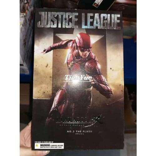 PLAY ARTS The Flash II Action Figure Model Decoration 26cm