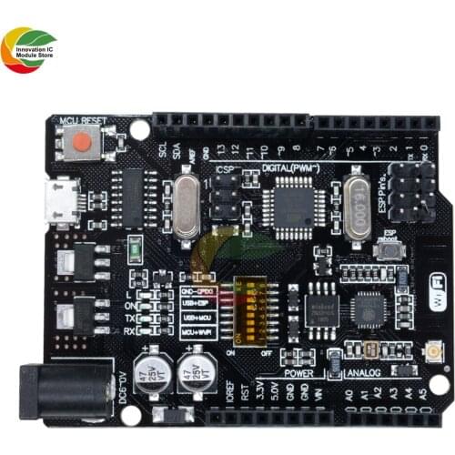 ESP8266 WiFi Module 32MB USB TTL Converter CH340G CH340 ATmega328P ATmega328 for Arduino Nodemcu UNO R3 ONE Expansion Module