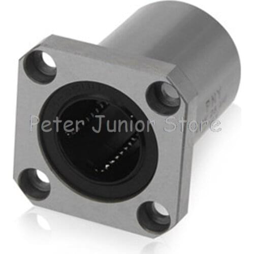 2 pcs LMK10UU 10mm flange bearing CNC Flange Linear Bearings Flange Linear Bush LMK10 GMN