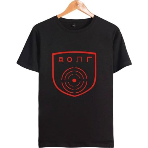 Stalker print round neck T-shirts Men women t shirts Short Sleeve summer Casual Tee Shirt harajuku t-shirt clothes plus size 4XL