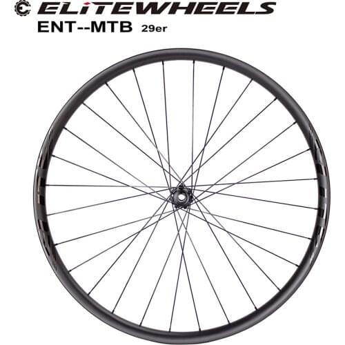 ELITEWHEELS 29er Ultralight Carbon Mtb Wheels Cross Country 28x24mm Tubeless M11 Straight Pull Hub Bike Disc Wheelset 1423