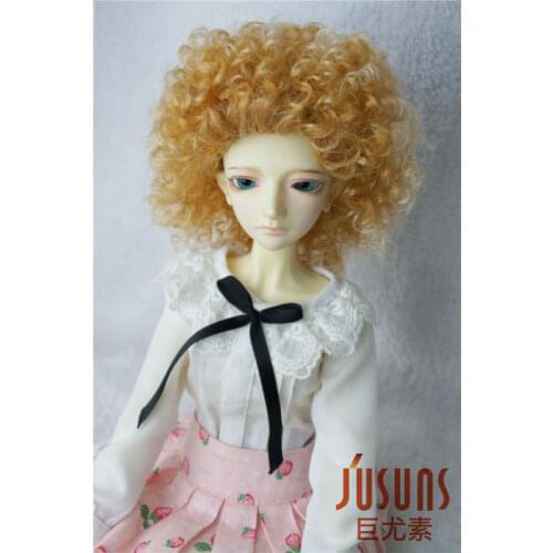 JD130 1/4 MSD doll wig 7-8inch Crazy Afro wig synthetic fiber BJD wis