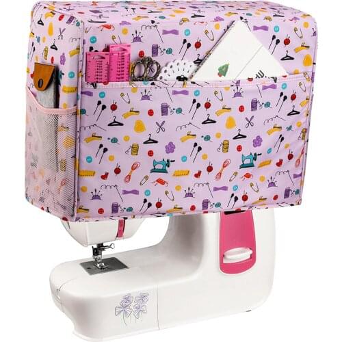 Home Sewing Machine Dust Cover with Dustproof Oxford Carrier Storage Case