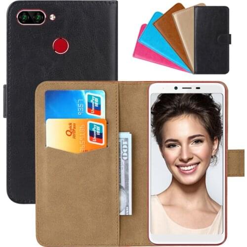 Luxury Wallet Case For INOI 5 Pro PU Leather Retro Flip Cover Magnetic Fashion Cases Strap