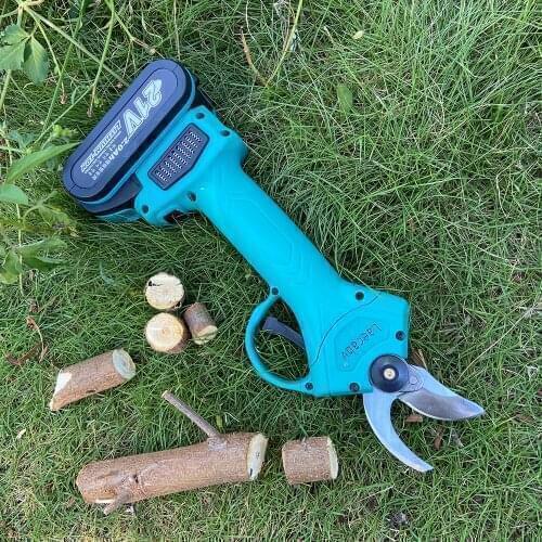 High quality Cordless Electric Pruning Shears 21V Tree Branch Pruner 25mm (1 Inch) 6-8 Working Hours for fruit tree branches