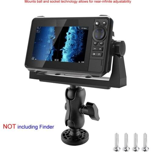 360 Degree Fish Finder Mount Base Fish Detector Screen Mounting Bracket For Boat Ship B2Cshop