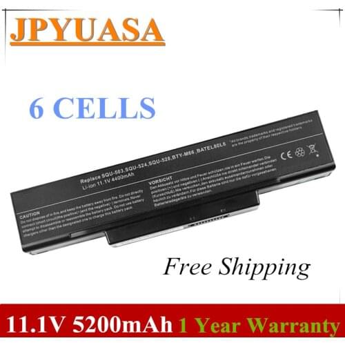 7XINbox 11.1V 4400mAh SQU-528 BTY-M66 A32-F2 A32-F3 Battery For Asus Z53 M51 Z94 A9T F3 F3S F3K F3T F3SV F3JR F3JA F3E F3KE