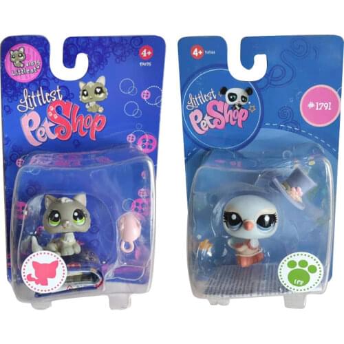 Little Pet House Small Animal Cute Fantasy Figurines Cartoon Childrens Toy Decoration LPS Dog Cat Foreign Trade Boxed