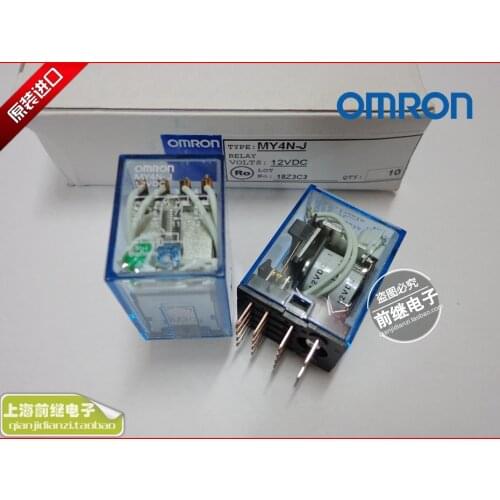 MY4N-J-12VDC MY4N-J-DC12V intermediate relay