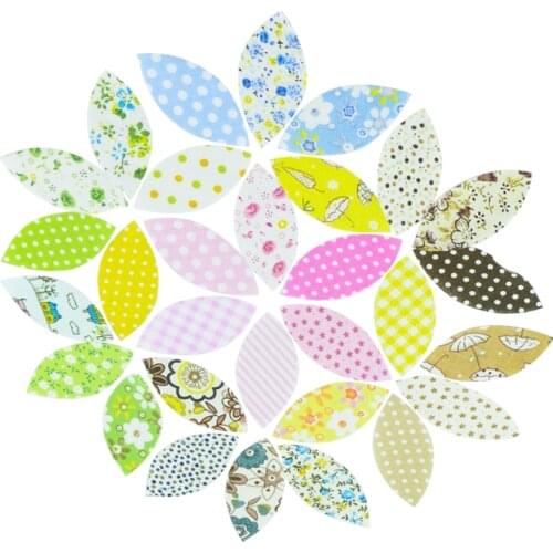 Leaf Design Precut Cotton Patchwork Fabric Charm Pack Quilting Fabrics Random delivery 100 pcs/lot 50 Designs 6.5CMx6.5CM Telas