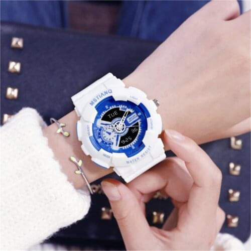 Ins Couple Watch Men Watch Women Sport Silicone digital watches Clock hombre reloj mujer montre erkek kol saati