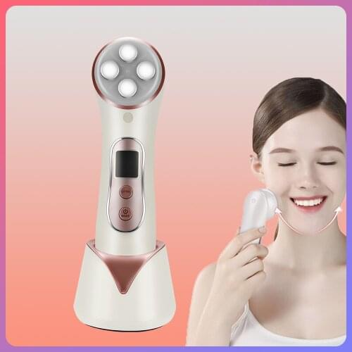 MISMON 306C Radio Frequency Beauty Devices Skin Care RF Lifting Machine EMS LED Photon Rejuvenation Massager for Face Home Spa