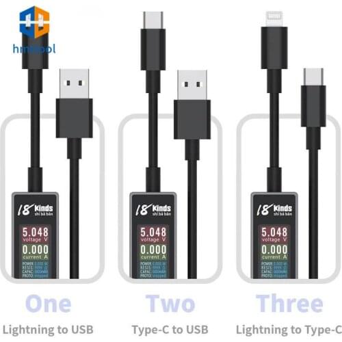 Laster AV-Line Lntelligent Charging Detection Line For Phone Pad Pod Android Type-c Interface Fast charging Data Transmission