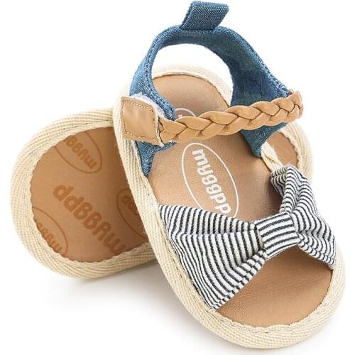 Summer Baby Girls Sandals, Children Toddlers Simple Style Solid Color Soft Sole Shoes Outdoor Indoor Infant Non-Slip Prewalker