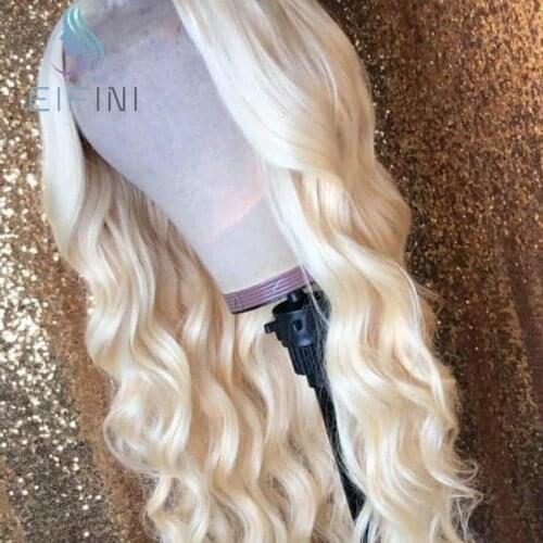 Malaysian Body Wave Human Hair Wig Glueless 613 Blonde Lace Frontal Wigs 13*4 Remy Hair For Women 200% Hight Density Remy Wigs