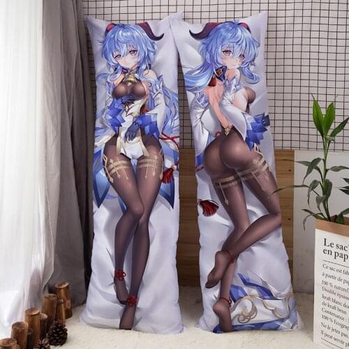 MGF Anime Dakimakura Genshin Impact Character Cartoon Dakis Ganyu Hugging Pillow Case