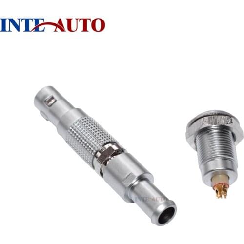 M7 00B series Miniature 2 pins metal push pull circular self-locking connector TGG.00.302 ZGG.00.302