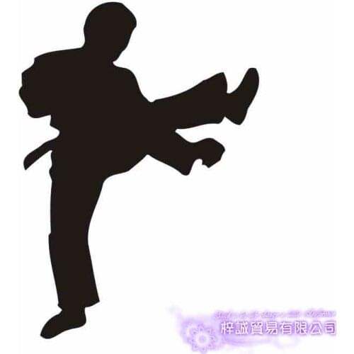 Boxing Club Taekwondo Karate Sticker Kick Play Car Decal Free Combat Posters Vinyl Striker Wall Decals Decor