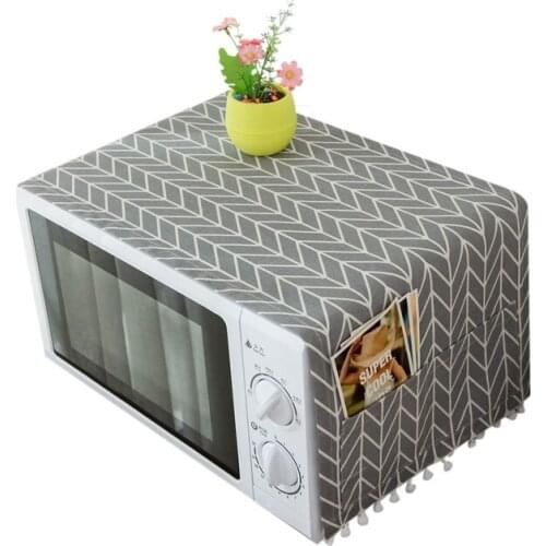 New Range Hood Microwave Oven Dust Cover With Storage Bag Kitchen Accessories Home Decoration Supplies