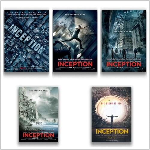 Inception White Coated Paper Prints High Definition Clear Image Home Decoration Livingroom Bedroom Bar