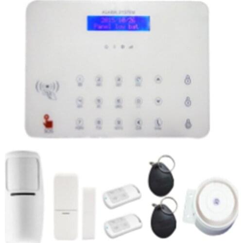 RFID GSM alarm system support for ISO/Android App Remote Control