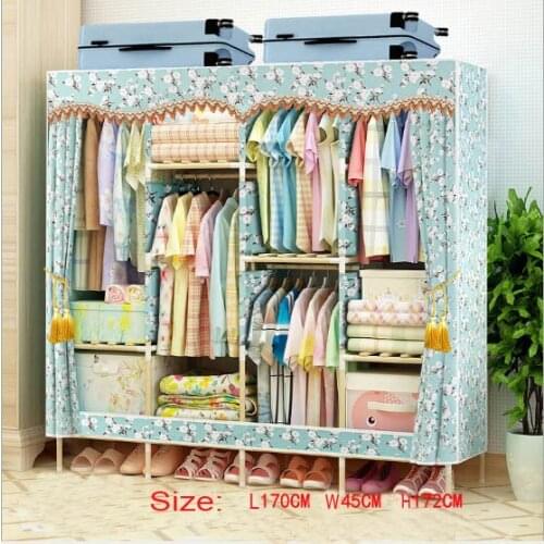 Factory Price Solid Wood Wardrobe length 170 cm