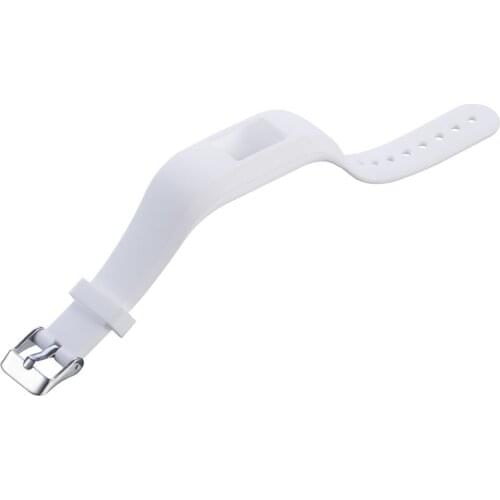 Silicone Wristband Strap holder Bracelet Stainless Steel Buckle watch band Replace for Garmin VivoFit Jr 2/VivoFit Jr Tracker