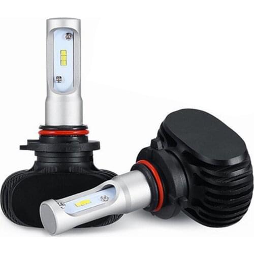 LED CSP Super Light Car Front Bulb 9006 HB4 DC9-32V Automotive Modifying Light Bulb