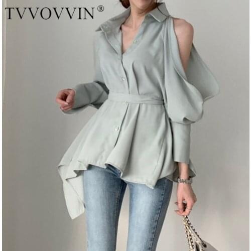 Tvvovvin Off Shoulder Blouses