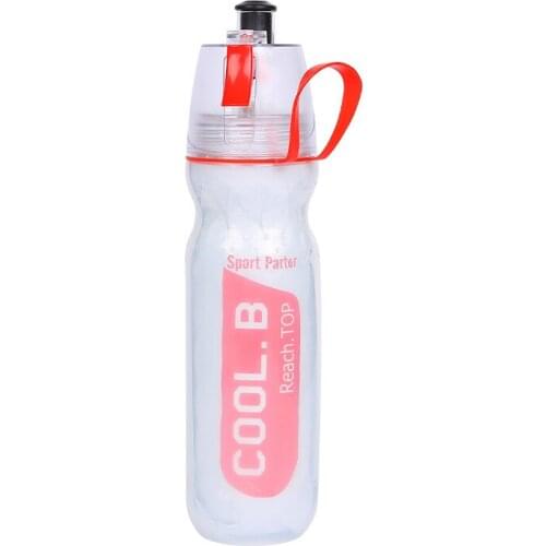 Bicycle Water Bottle 610ML Spray Portable Mountain Road Bike Water Bottle Cycling Drinking for Bike Outdoor Drinkware