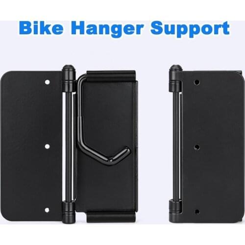 Bicycle Hanger Folding Rack Indoor Wall Mount Bike Support Storage Hanger Stand Display Holder for Mountain Bike