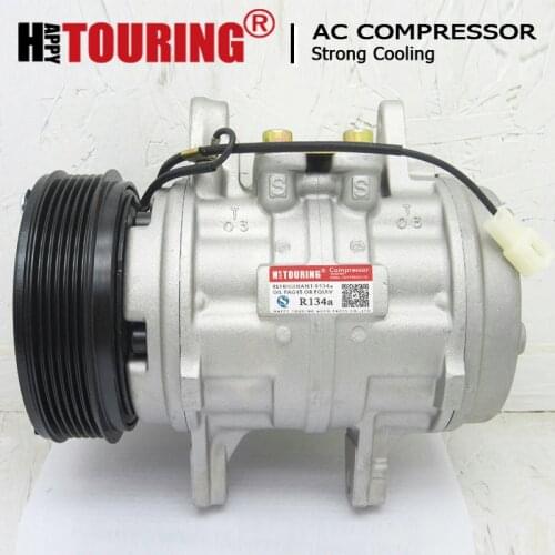 10P15E air AC compressor for Porsche 924 928 944 968 94412600800 94412600801 447100-2360 447100-2362 447200-7000 447200-7004