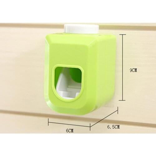 Fashion Bathroom Home Wall Mount Touch Automatic Squeezer Toothpaste Dispenser