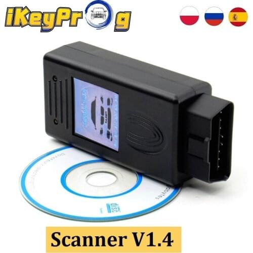 For Scanner 1.4.0 Cable V1.4 Code Reader OBD2 Diagnostic Interface for OBD2 Scanner Auto Unlock Version Scanner 1.4