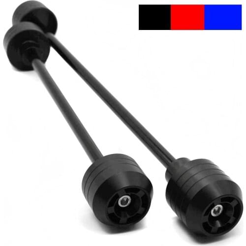 For SUZUKI HAYABUSA GSXR1300 1999 2000 2001 2002 2003 Front Rear Wheel Slider Fork Axle Crash Protector Swing Arm Pad POM NEW