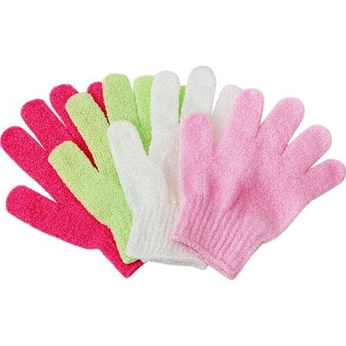 Shower Scrubbers Household Merchandises Massage Sponges Towel Gloves Bath Scrub Brushes Bathroom Products