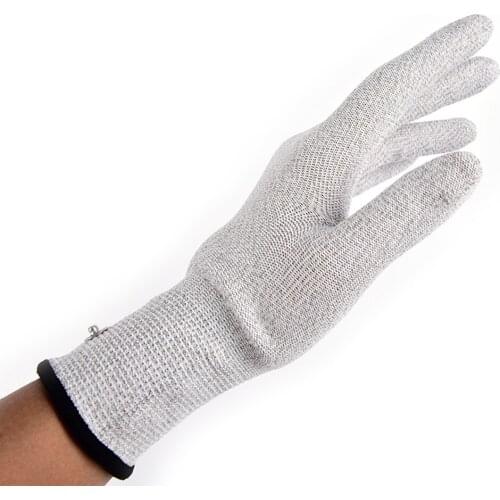Electro Shock Gloves Electricity Conductive Gloves Electrical Shock Fiber Therapy Massage