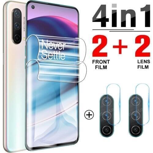 4-in-1 Hydrogel Film for Oneplus Nord CE Screen Protector Protective film For One Plus Nord ce N10 5G N100 safety not glass