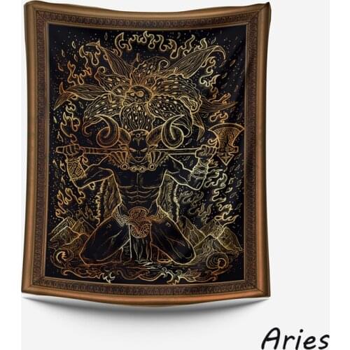 Constellation Tapestry Astrology for Bedroom Witchy Tapestries Home Indie Room Decor Teen Girl Small Dorm College Tapestry